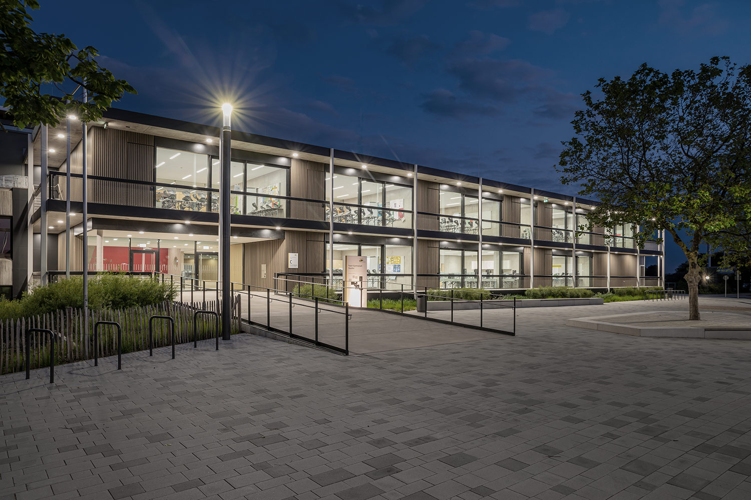Auszeichnung german-architects Eure Besten Deutschland 2022 für Faust-Gymnasium Staufen
