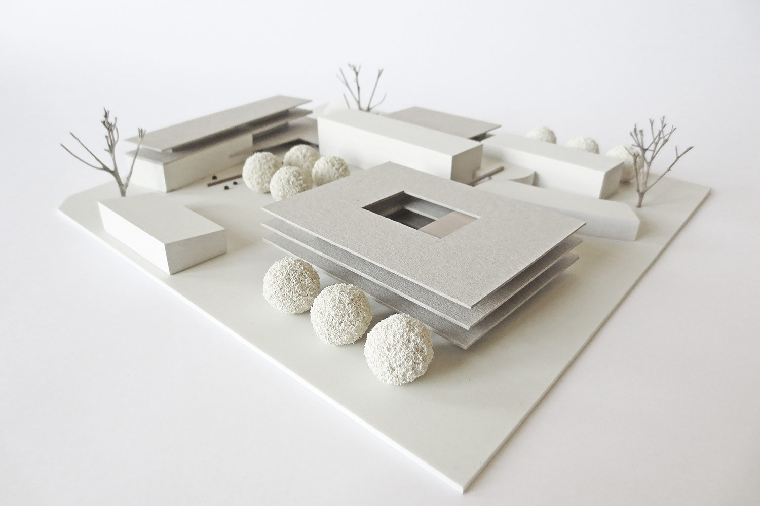 Sanierung und Erweiterung Julius-Leber-Schule Breisach, Spatenstich, Modell