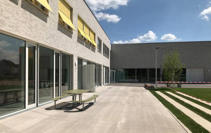 Neubau Grundschule mit Turnhalle Ammerbuch-Altingen, Außenperspektive