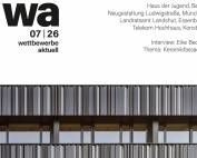 Neubau Landratsamt Landshut, Titelblatt wa wettbewerbe aktuell