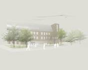 1. Preis für die Erweiterung der Markus-Gottwalt-Schule in Eschenbach i.d.OPf., Ansicht Süd