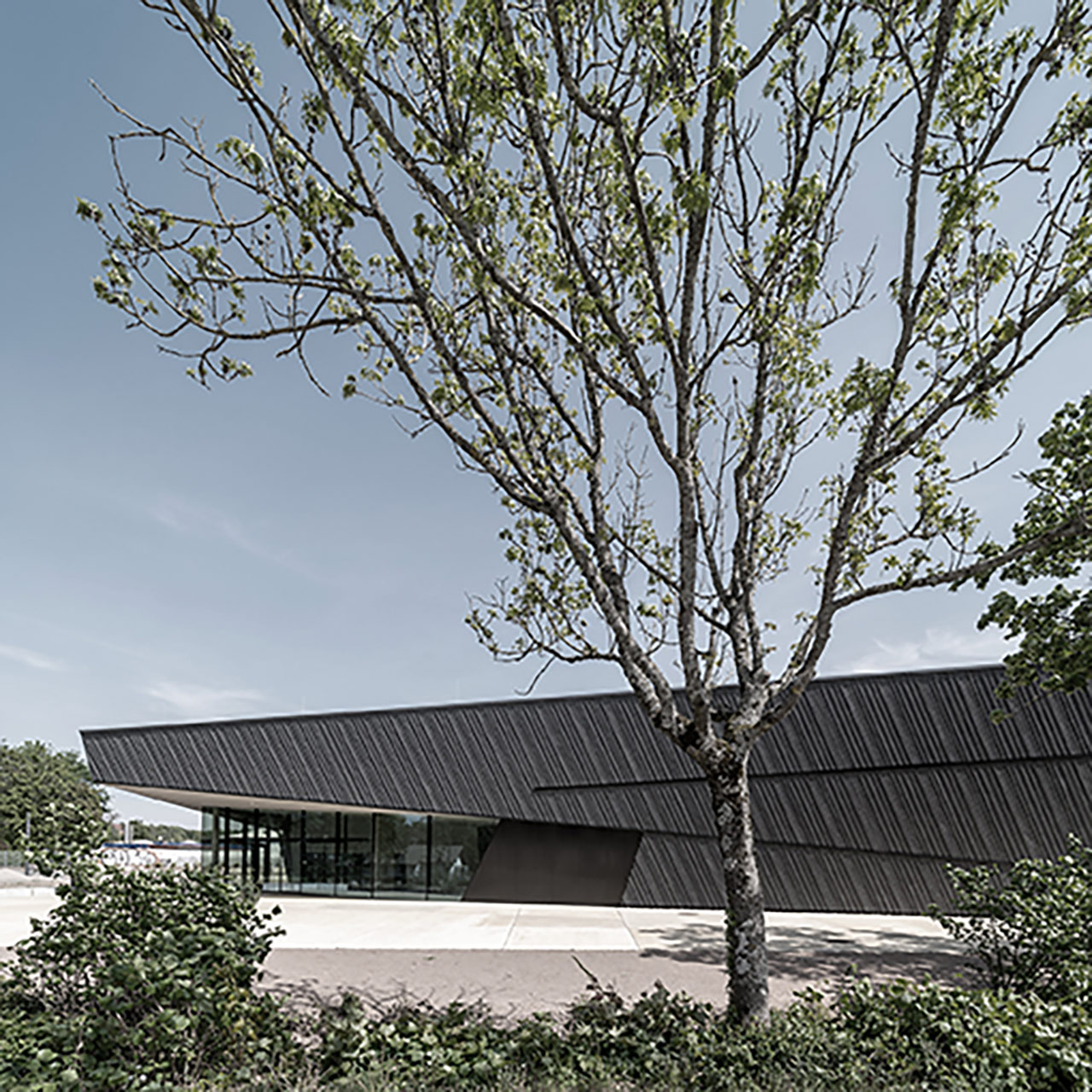 Neubau Veranstaltungshalle Kuppenheim auf der Shortlist Heinze ArchitektenAWARD 21