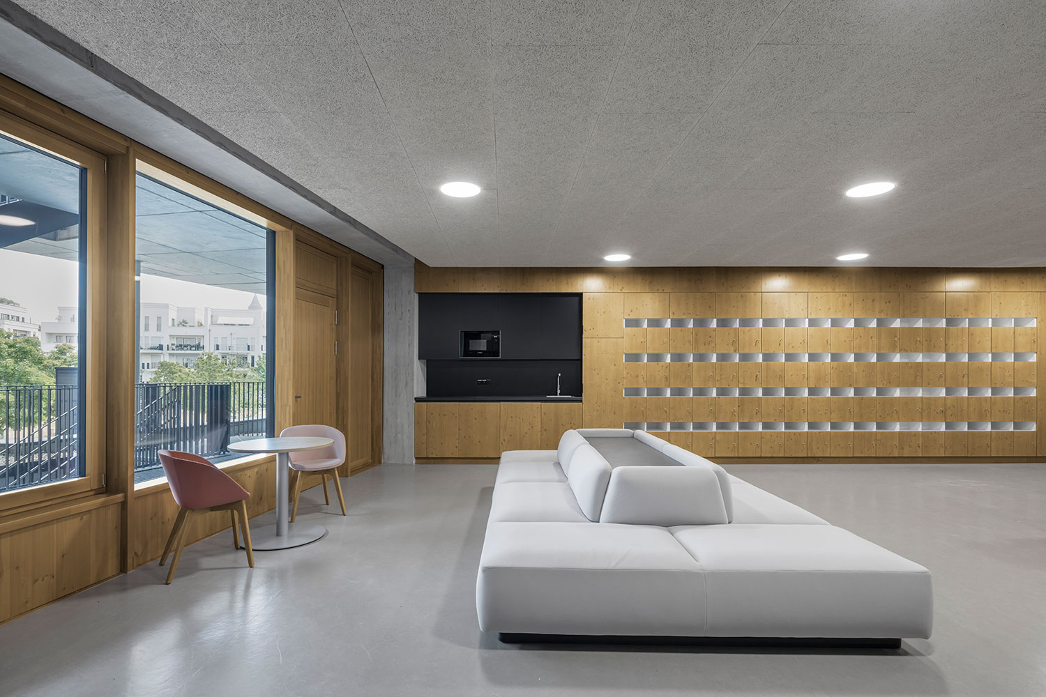Neubau Emma-Kann-Grundschule in Frankfurt am Main, Teamraum | dasch zürn + partner | dasch zürn + partner Neubau Emma-Kann-Grundschule in Frankfurt am Main, Teamraum